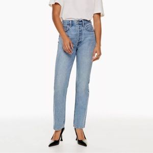 Aritzia denim forum Dillon high rise jean